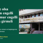 KDK: Süreli de olsa sonradan engelli olan memur engelli kotasına girmeli