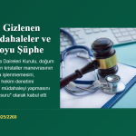 Doğumda Kristaller Manevrası Tazminat Sebebi Sayıldı: Danıştay’dan “Ömür Boyu Şüphe” Kararı